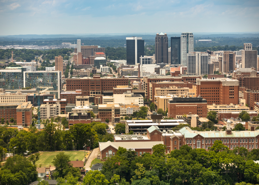 Birmingham cityscape.