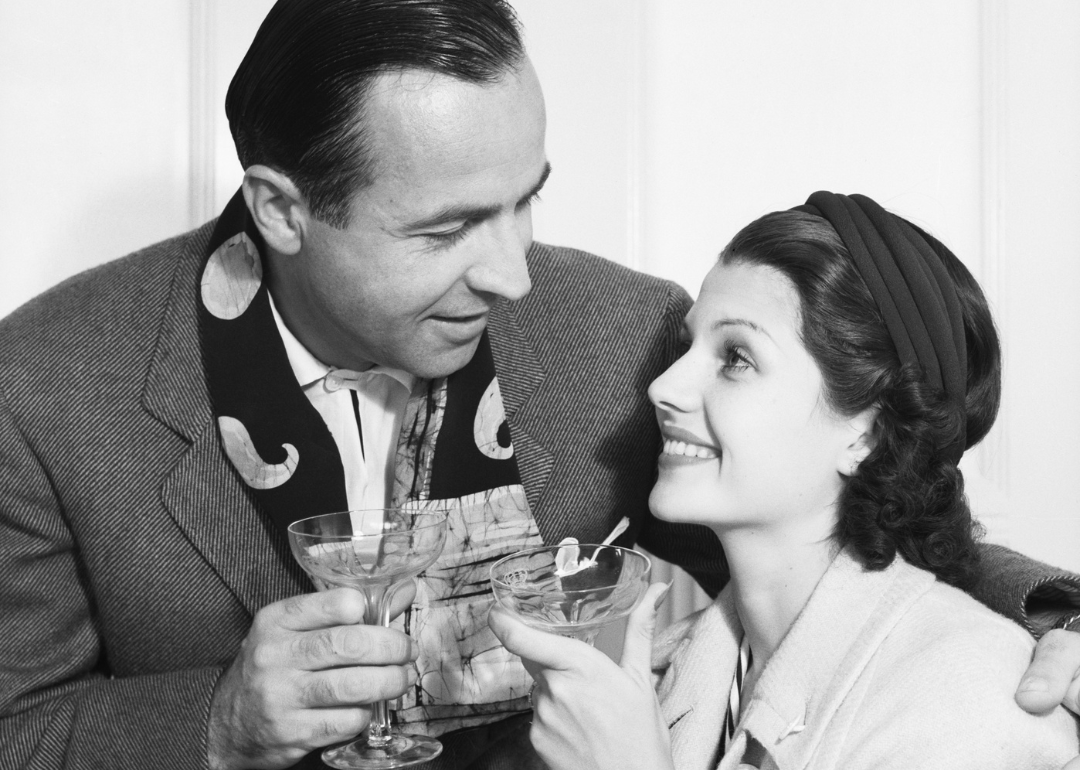 Portrait of Rita Hayworth with Edward Judson.