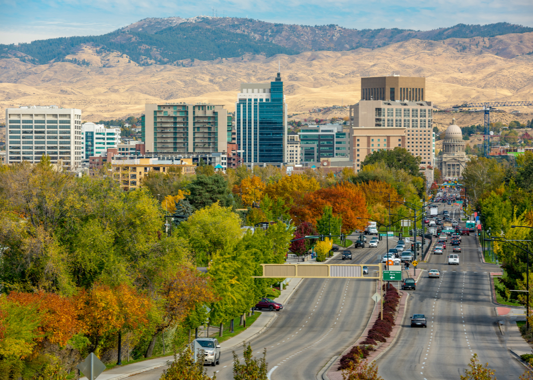 Downtown Boise.