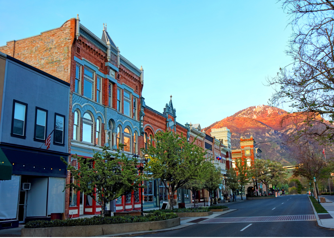 Downtown Provo, Utah.