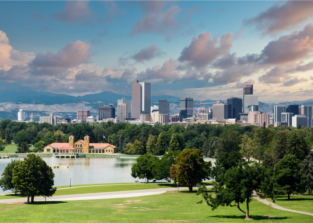 Denver cityscape.