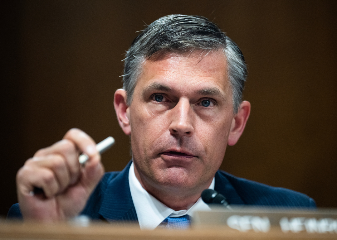 Senator Martin Heinrich speaks at a hearing.