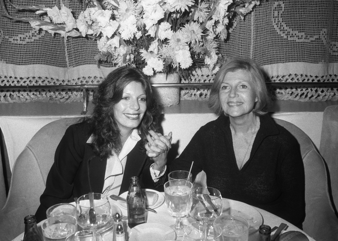 Rita Hayworth with daughter Princess Yasmin Khan.