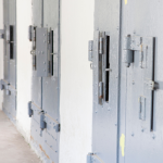 A solitary confinement block at a prison