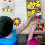 Children play in their classroom at the Huckleberry Coast Child Care Society in British Columbia. 