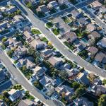 aerial view of Thousand Oaks 