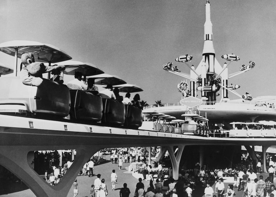 Tomorrowland in Disneyland
