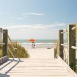 Typical summer day in Myrtle Beach, South Carolina.