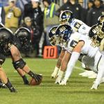 Army prepares to snap the ball against Navy during the Army-Navy game on Dec. 8, 2018, at Lincoln Financial Field in Philadelphia.