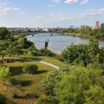 A view of the Wilmington riverfront area in Delaware.