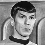 Leonard Nimoy as Spock in 'Star Trek.'