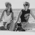 Actors Susan Sarandon and Geena Davis in the film 'Thelma and Louise.'