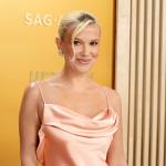 Millie Bobby Brown at the 31st Annual Screen Actors Guild Awards at Shrine Auditorium on Feb. 23, 2025 in Los Angeles, California.
