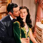 British actress Vivien Leigh in a publicity still for "Gone with the Wind," directed by Victor Fleming and co-starring Clark Gable as Rhett Butler.