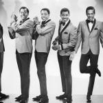 David Ruffin, Melvin Franklin, Paul Williams, Otis Williams, and Eddie Kendricks of “The Temptations” pose for a portrait in New York City in 1965.