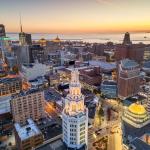 Aerial view of Buffalo, New York