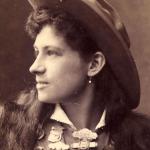 U.S. rodeo star Annie Oakley.