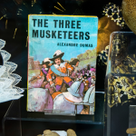 A copy of The Three Musketeers by Alexandre Dumas at the Melton Carnegie Museum