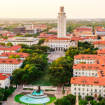 University of Texas (UT) Austin campus at sunset
