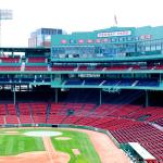 View of Empty Fenway Park