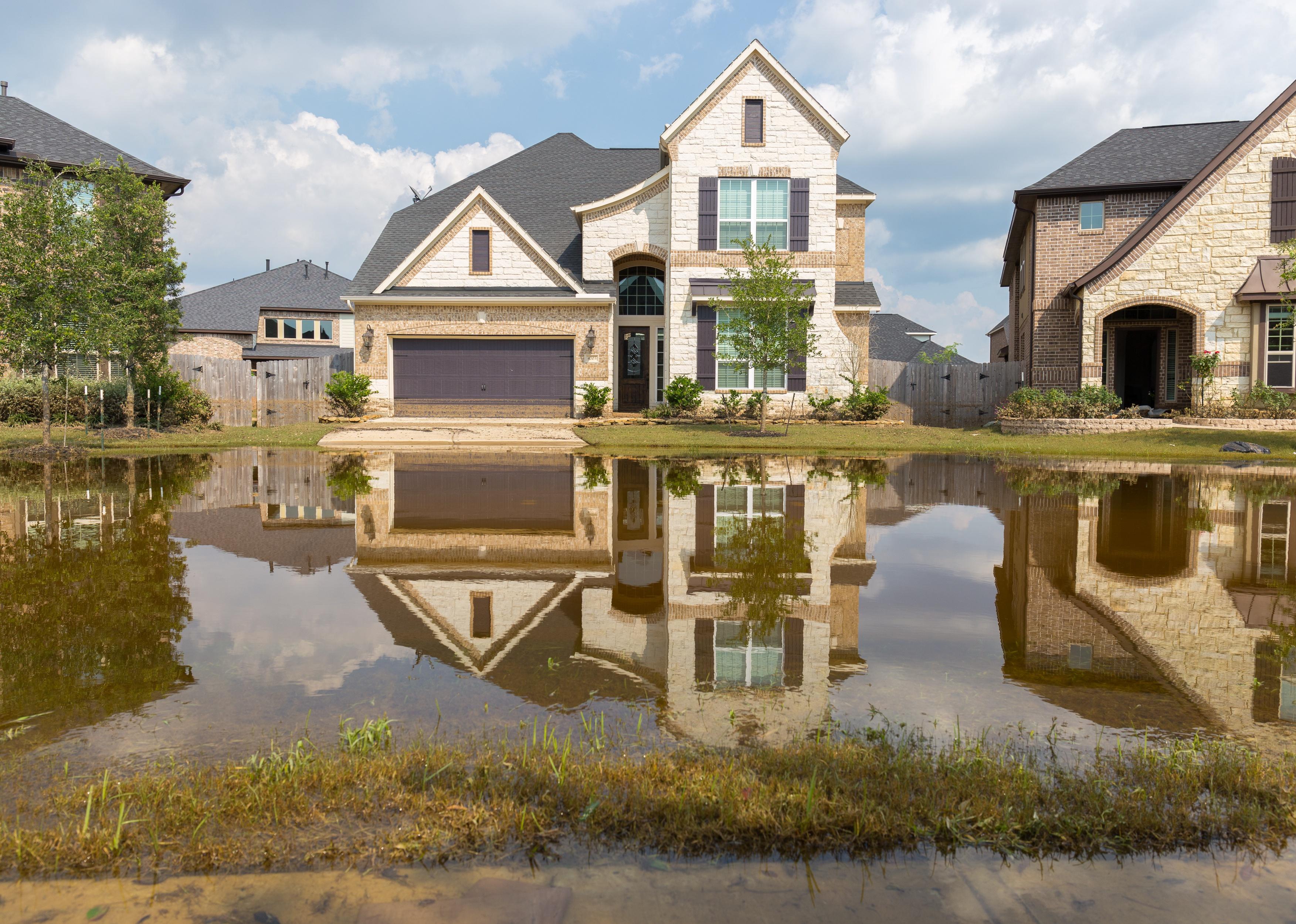 Flooding in Fort Bend County, Texas.