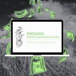 Custom art of Indiana Digital Learning School of Union School Corporation.