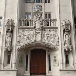 The Middlesex Guildhall, a court building housing the Supreme Court of the United Kingdom.