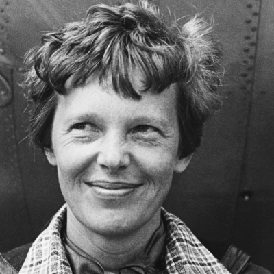 Portrait of Amelia Earhart
