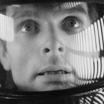 A scene from the sci-fi movie '2001: A Space Odyssey.'