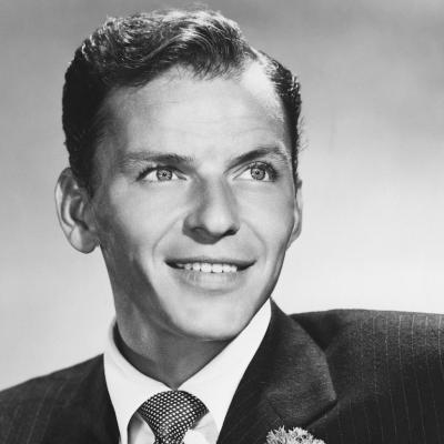 Frank Sinatra poses for a portrait in 1958.