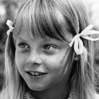 Jodie Foster in a scene from the 1973 film 'Tom Sawyer.'