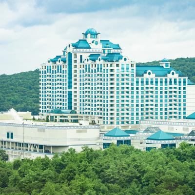 A view of the Foxwoods Casino in Connecticut.