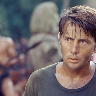 Martin Sheen on the set of the film ‘Apocalypse Now’.