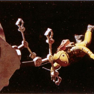 “2001: A Space Odyssey” poster, 1968.