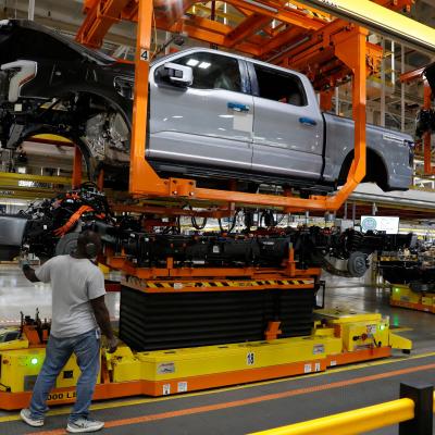 Car manufacturing plant.