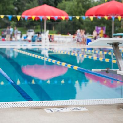 A community pool.