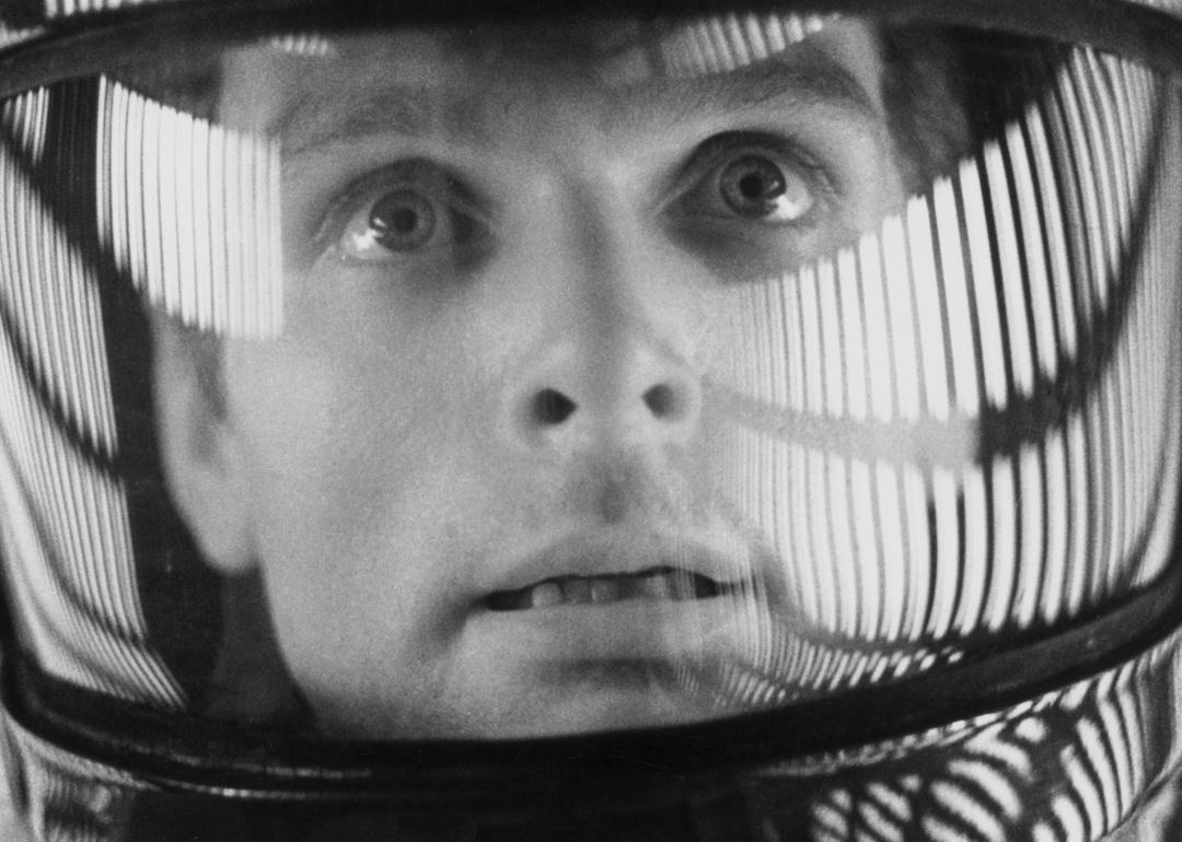 A scene from the sci-fi movie '2001: A Space Odyssey.'