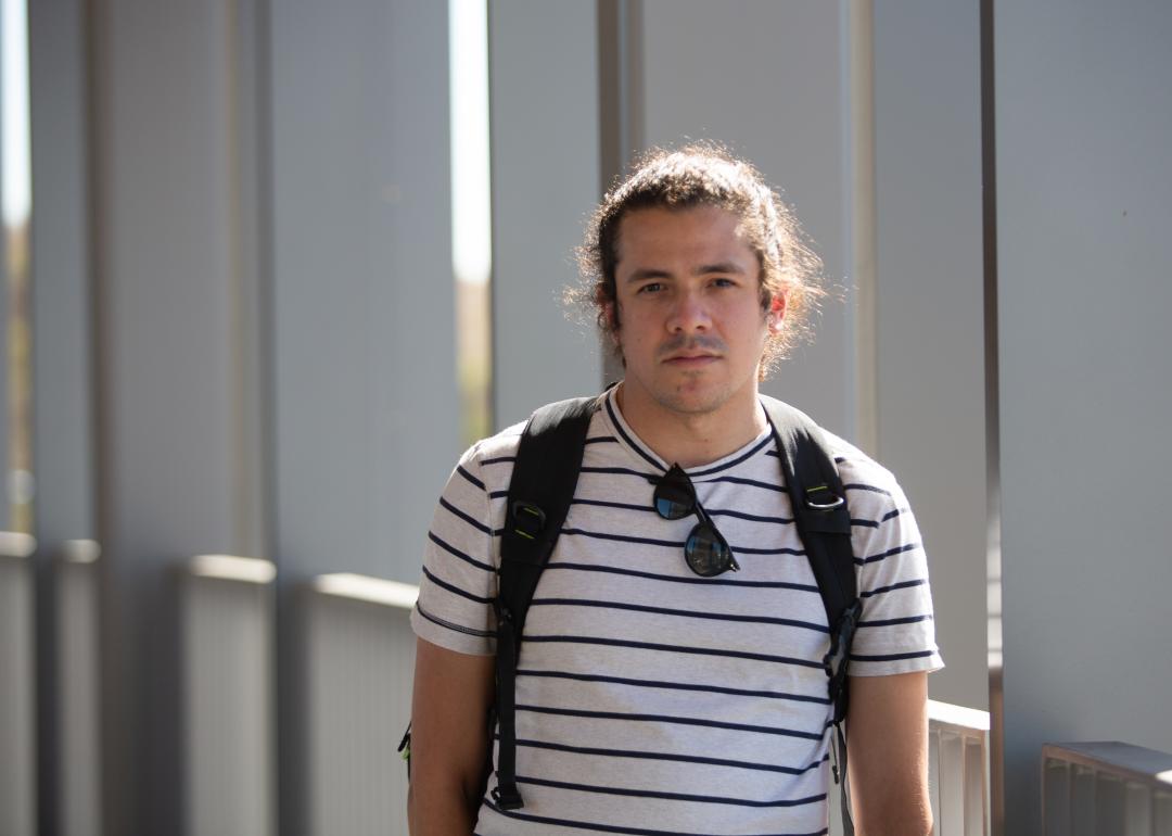 Eric Natividad is a student at Mt. San Antonio College in Walnut, Calif., east of Los Angeles. He is concerned about how his data is tracked and shared.