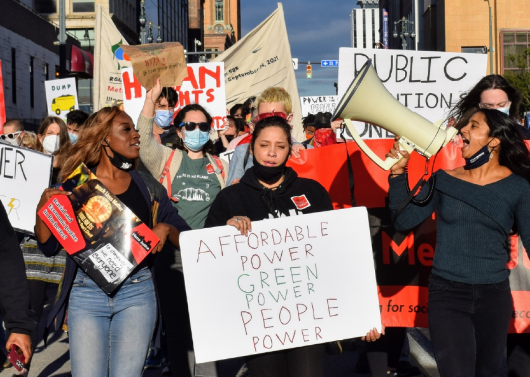 a grassroots organization advocating for public power in Rochester, New York