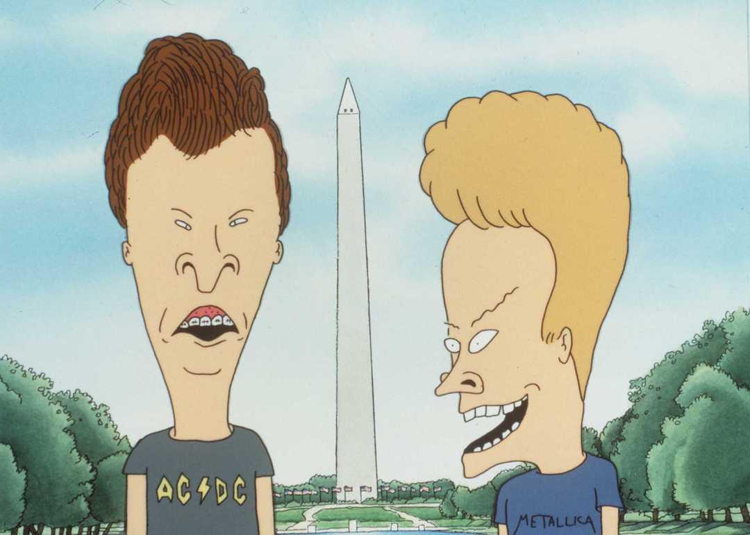 A scene from the movie 'Beavis and Butt-Head Do America.'