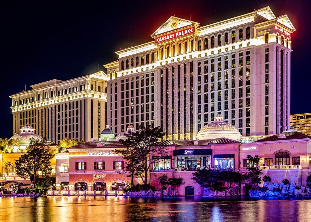 Caesars Palace on Las Vegas Boulevard