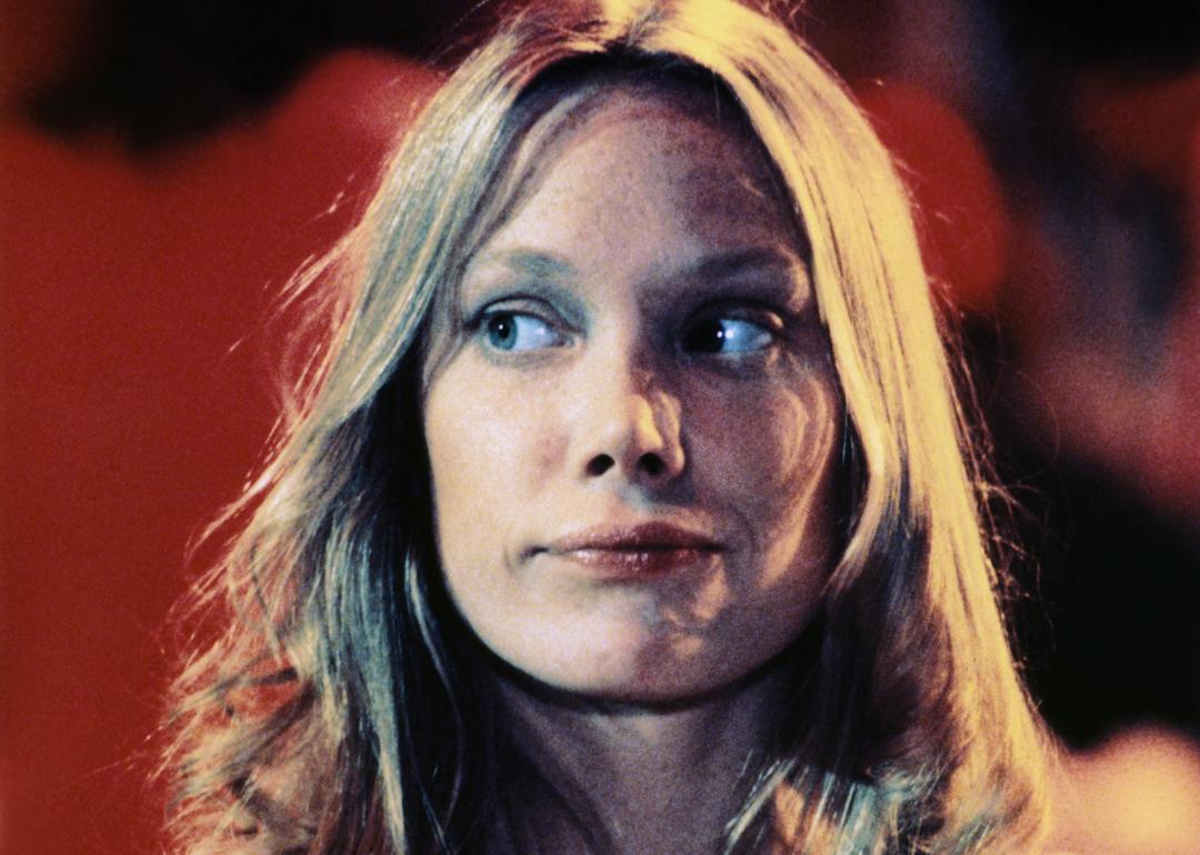Sissy Spacek on the set of 'Carrie.'