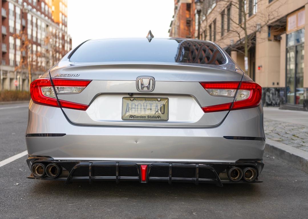 Honda Accord parked on the street of New York City.