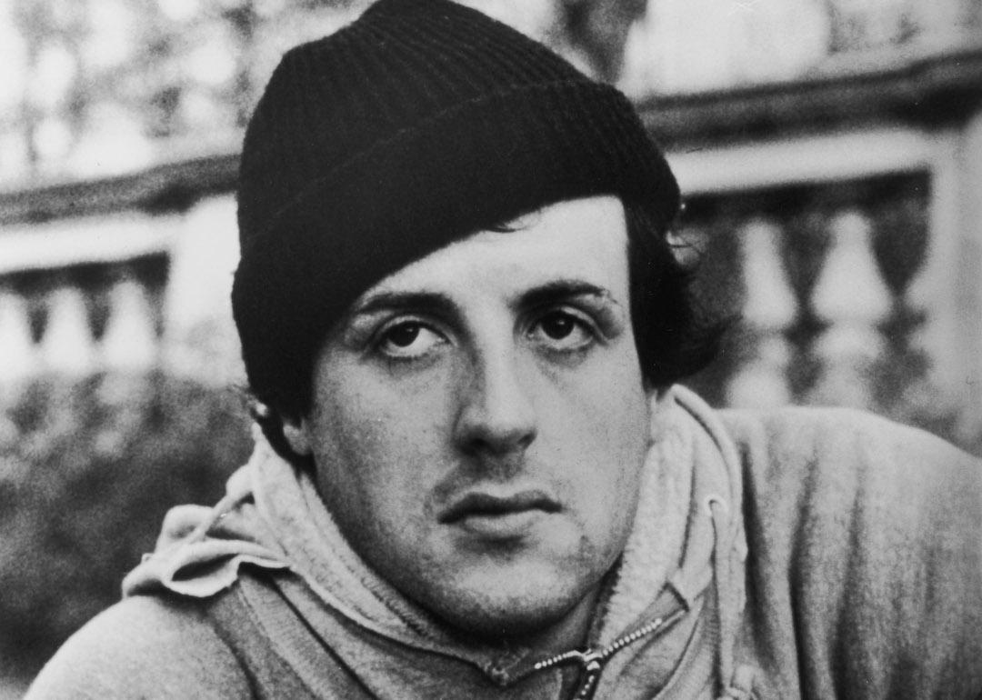 Actor Sylvester Stallone in a still from the Best Picture-winning 1976 film 'Rocky.'