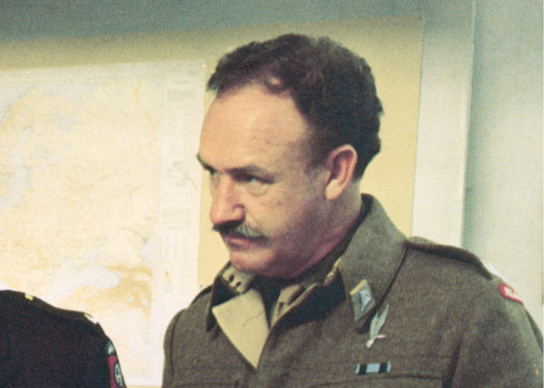 Gene Hackman in a scene from 'A Bridge Too Far' (1977)