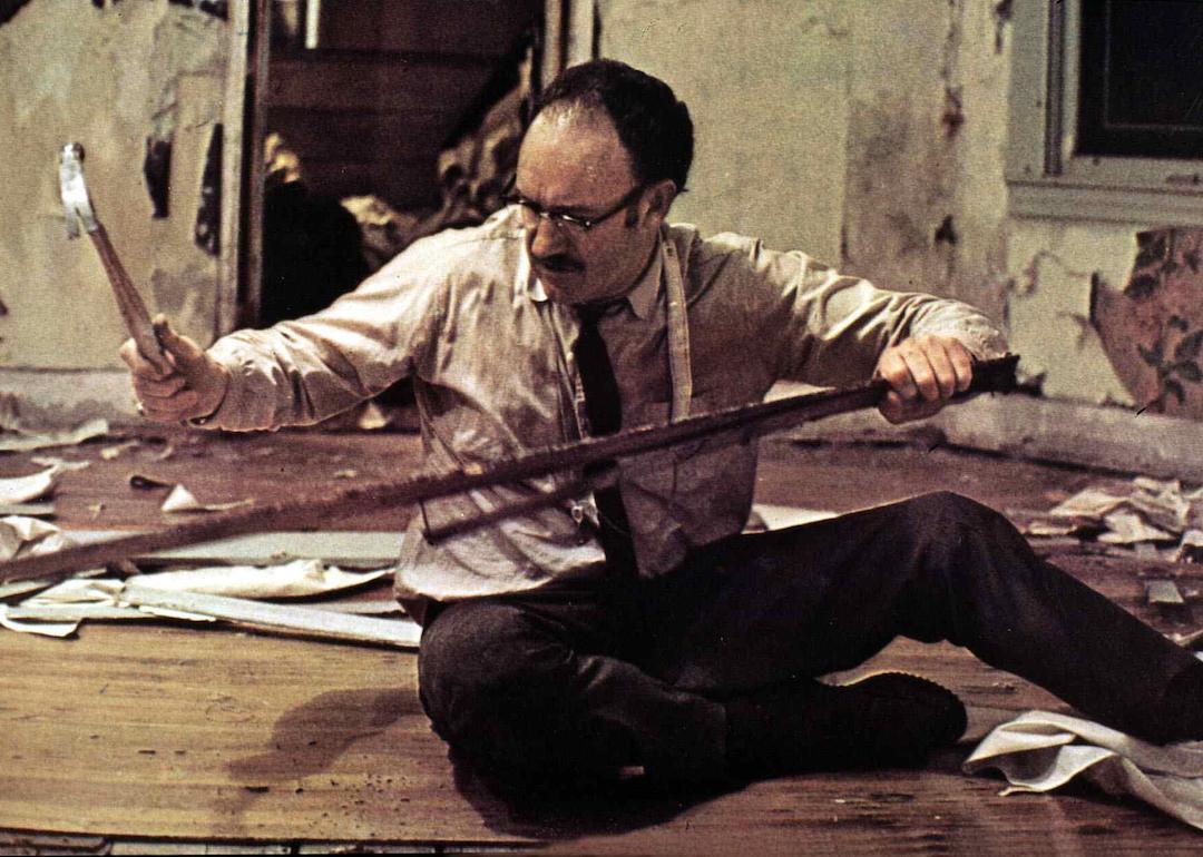 Gene Hackman at the twist ending of 'The Conversation.'