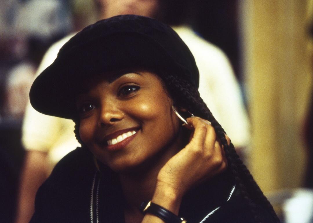 Janet Jackson on the set of "Poetic Justice," directed by John Singleton, in 1993.