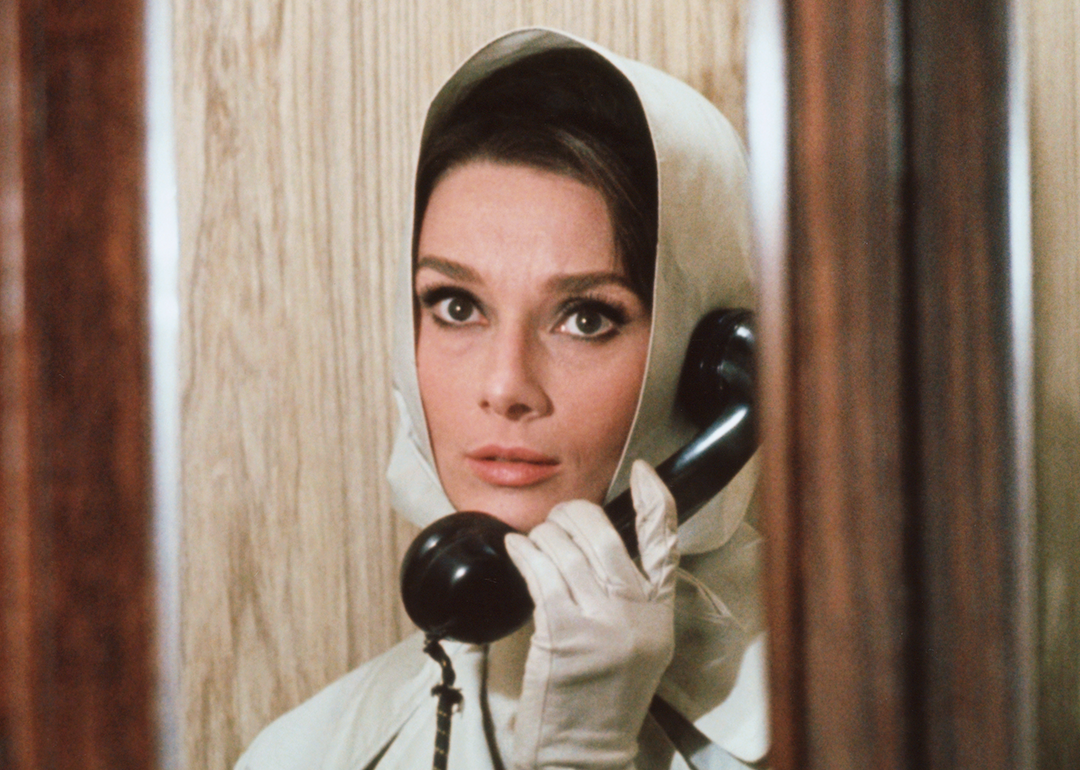 Audrey Hepburn in ‘Charade’.