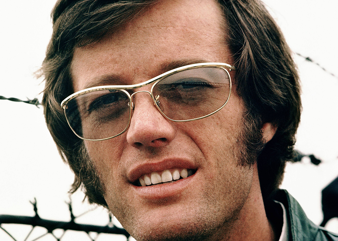 Peter Fonda in a scene from ‘Easy Rider’.	