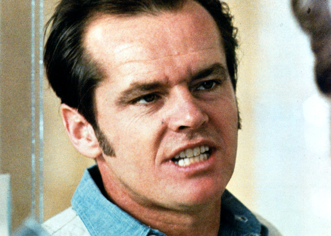 Jack Nicholson in a scene from the film 'One Flew Over The Cuckoo's Nest’.